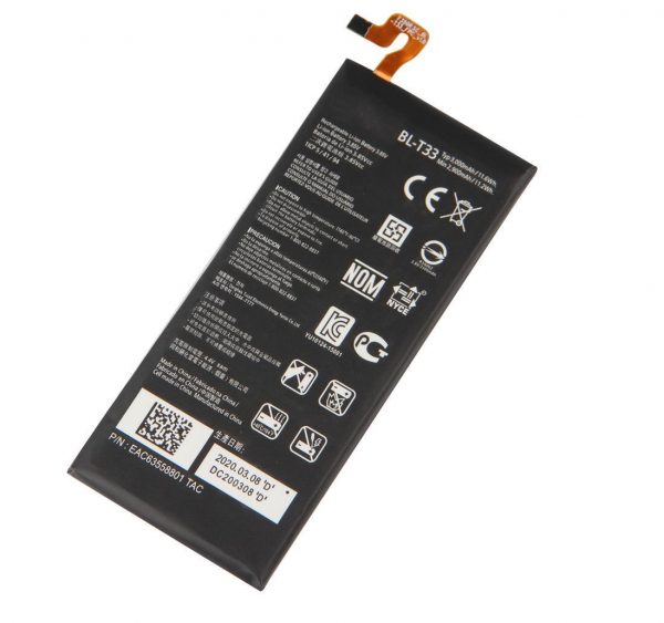 LG Q6 BL-T33 Battery Replacement. G6 Mini Battery EAC63658501