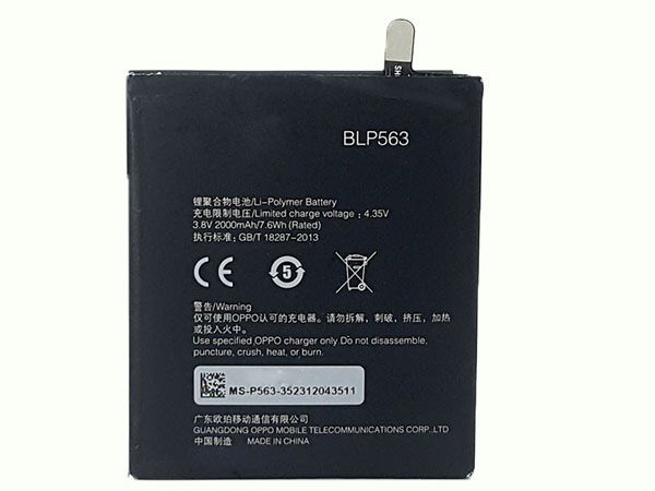 OPPO Find 5 mini battery BLP563 replacement