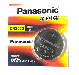 cr3032 panasonic single battery